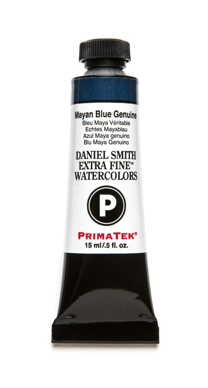 Daniel Smith PrimaTekâ„¢ Watercolor Paint, 15ml, Tube, Mayan Blue Genuine, 0.5 fl oz, (Pack of 1) - Image 1